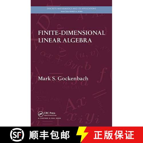【3-4周达】精装 Finite-Dimensional Linear Algebra [9781439815632]