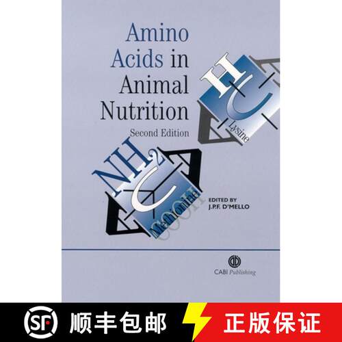 【3-4周达】精装 Amino Acids in Animal Nutrition [9780851996547]