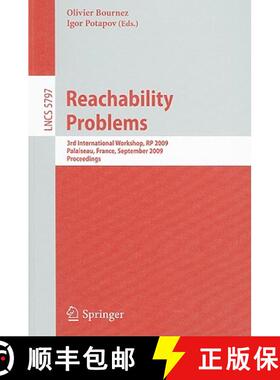 【3-4周达】Reachability Problems: Third International Workshop, RP 2009, Palaiseau, France, September... [9783642044199]