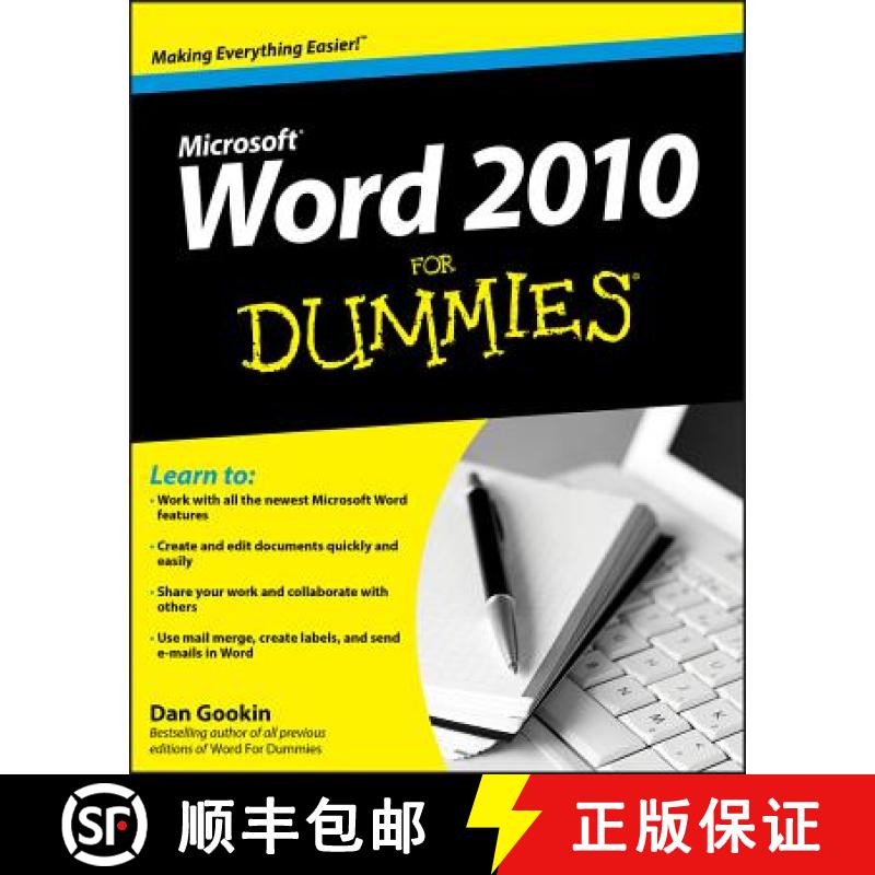 【3-4周达】Word 2010 For Dummies [Wiley计算机] [9780470487723]