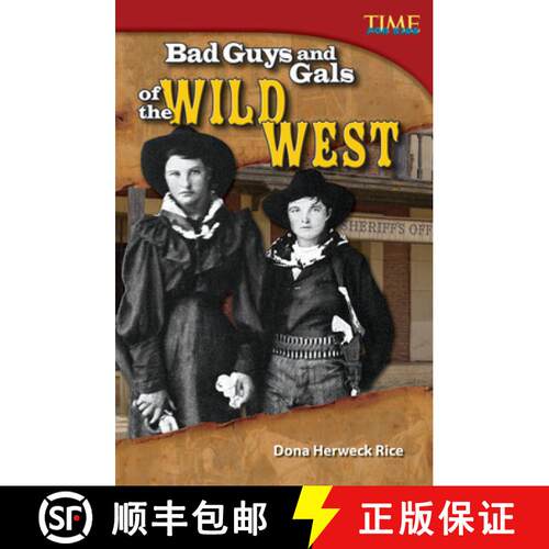 预订 Bad Guys and Gals of the Wild West (Challenging) [9781433349034]