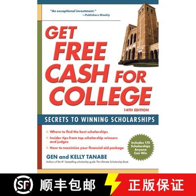 【3-4周达】Get Free Cash for College : Secrets to Winning Scholarships [9781617601873]
