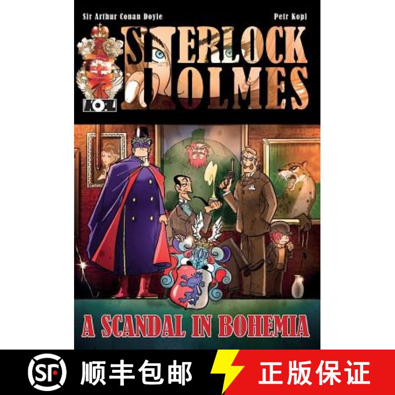 【2-3周达】A Scandal In Bohemia - A Sherlock Holmes Graphic Novel [9781780926803]