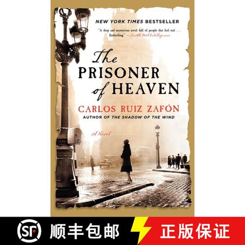 【3-4周达】The Prisoner of Heaven: A Novel [9780062206299]