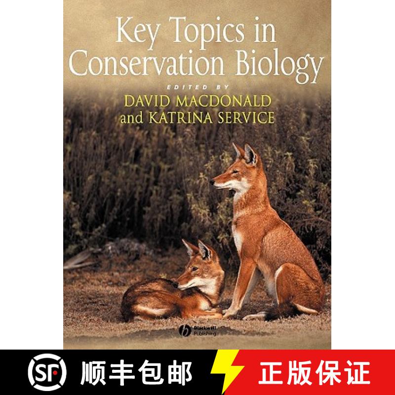 【2-3周达】Key Topics In Conservation Biology [Wiley生命科学] [9781405122498]
