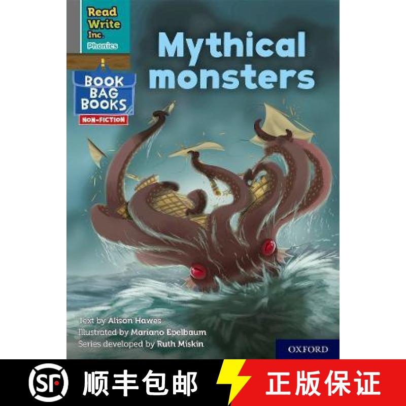 【3-4周达】Read Write Inc. Phonics: Mythical monsters (Grey Set 7 NF Book Bag Book 9) [9781382000987]