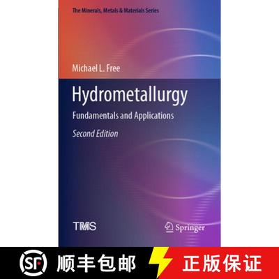 【2-3周达】Hydrometallurgy : Fundamentals and Applications [9783030880897]