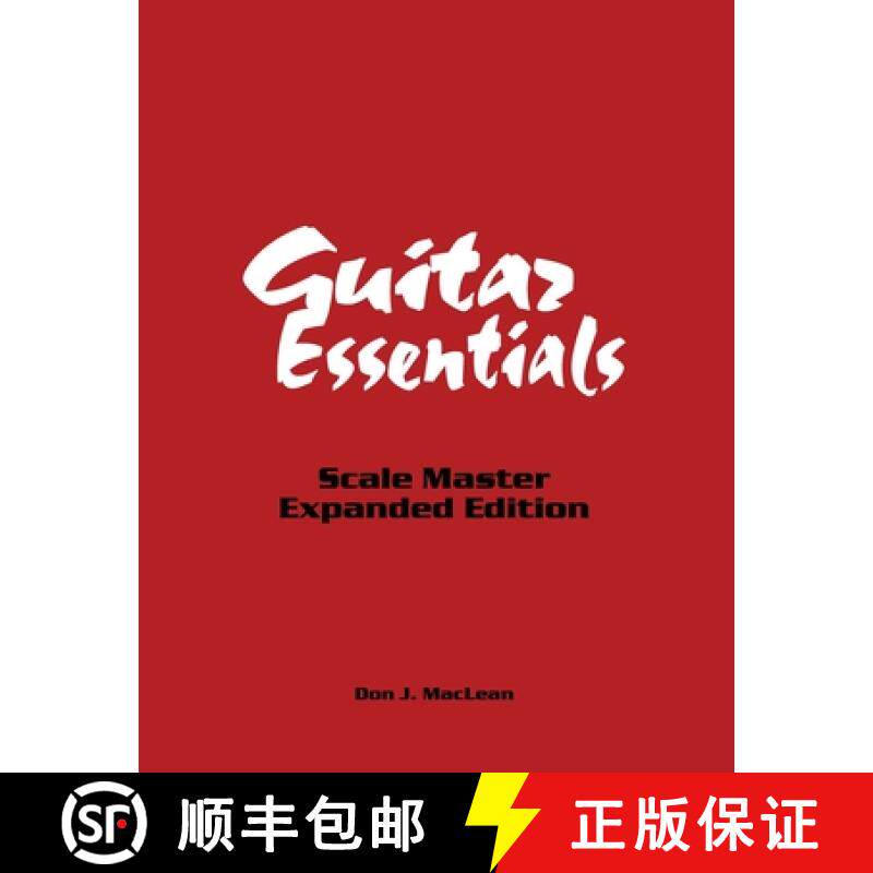 【3-4周达】Guitar Essentials: Scale Master Expanded Edition [9781896595269]
