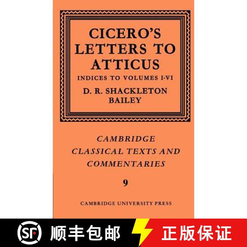 【3-4周达】Cicero: Letters to Atticus: Volume 7, Indexes 1-6: - Indexes 1-6 [9780521606936]