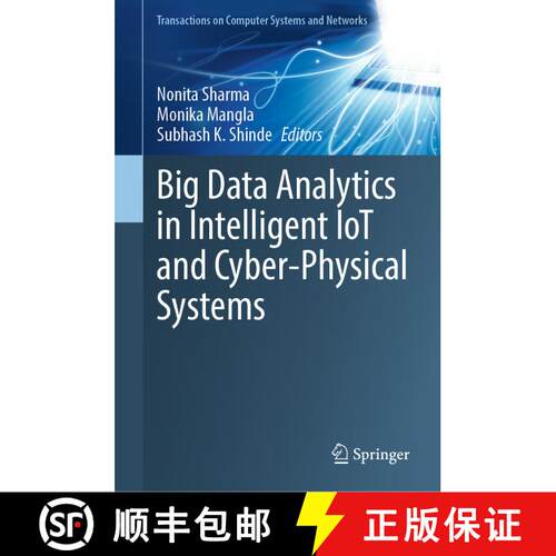 【3-4周达】精装 Big Data Analytics in Intelligent IoT and Cyber-Physical Systems [9789819945177]