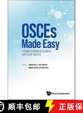 【3-4周达】Osces Made Easy: A Guide for Medical Students and Junior Doctors [9781800611849]