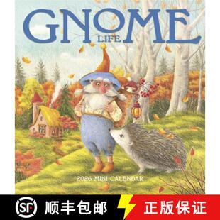 Gnome Life 2026 9781523529490 Calendar 4周达 Wall Mini