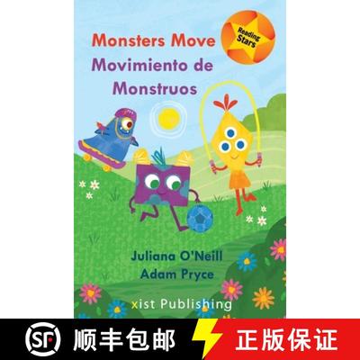【3-4周达】Monsters Move / Movimiento de Monstruos [9781532420849]
