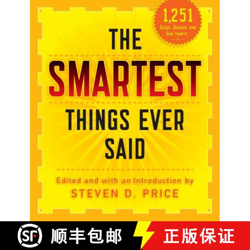 【3-4周达】The Smartest Things Ever Said, New and Expanded [9781493026227]