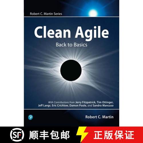 【3-4周达】Clean Agile: Back to Basics [9780135781869]
