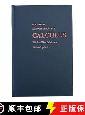 【3-4周达】Combined Answer Book For Calculus Third and Fourth Editions [9780914098928]