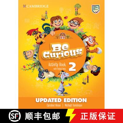 【3-4周达】Be Curious Level 2 Activity Book with Home Booklet and Digital Pack Updated [9788413221854]