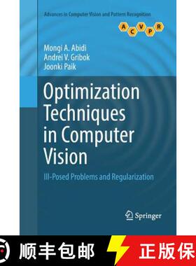 【3-4周达】Optimization Techniques in Computer Vision : Ill-Posed Problems and Regularization [9783319835013]
