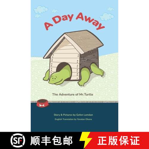 【3-4周达】精装 A Day Away : The Adventure of Mr. Turtle [9798994226308]