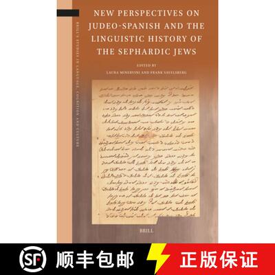 预订 精装 New Perspectives on Judeo-Spanish and the Linguistic History of the Sephardic Jews [9789004685024]
