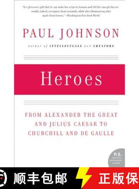 【3-4周达】Heroes: From Alexander the Great and Julius Caesar to Churchill and de Gaulle [9780061143175]