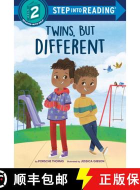 【3-4周达】Twins, But Different [9780593813089]
