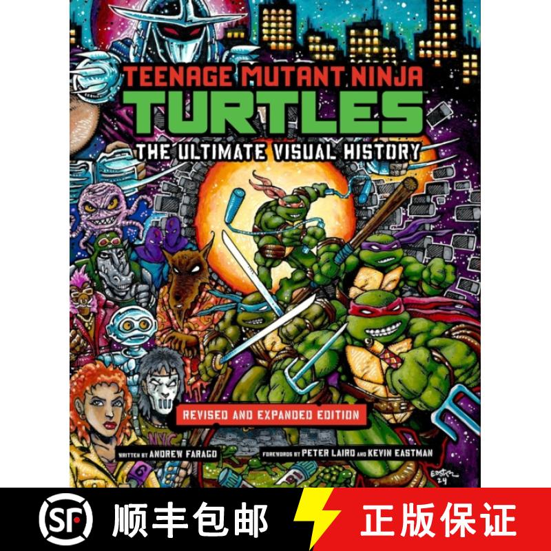 【2-3周达】Teenage Mutant Ninja Turtles: The Ultimate Visual History (Revised and Expanded Edition) [9781803369921]