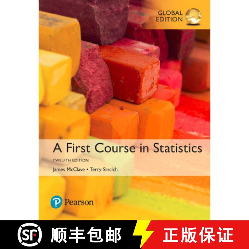 【3-4周达】First Course in Statistics, A, Global Edition [9781292165417]