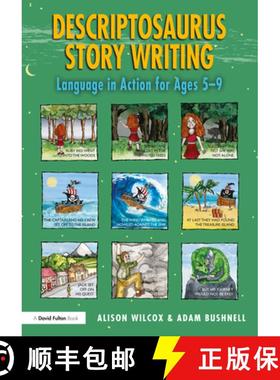 【3-4周达】Descriptosaurus Story Writing: Language in Action for Ages 5-9 [9780367559113]