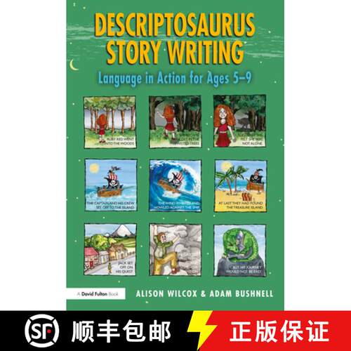【3-4周达】Descriptosaurus Story Writing: Language in Action for Ages 5-9 [9780367559113]