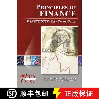 【3-4周达】Principles of Finance DANTES/DSST Test Study Guide [9781614337553]