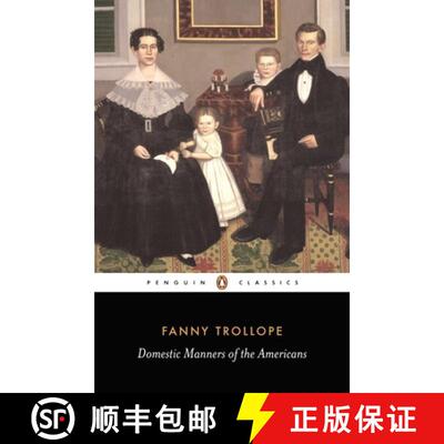 【3-4周达】Domestic Manners of the Americans [9780140435610]