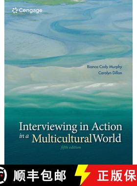 【3-4周达】Interviewing in Action in a Multicultural World (Book Only) [9781285077147]