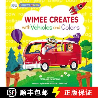 【3-4周达】Wimee Creates with Vehicles and Colors [9780310153580]