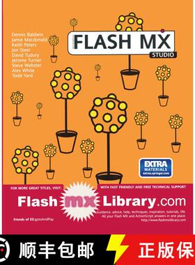 【3-4周达】Macromedia Flash Mx Studio (First Edition) (First Edition) (First Edition) [9781590591888]
