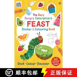 Feast Hungry Sticker Book The Colouring 4周达 9780241642214 Very and Caterpillars