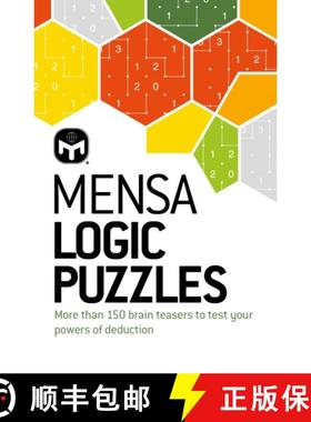 【3-4周达】Mensa Logic Puzzles: More than 150 brainteasers to test your powers of deduction [9781802791853]