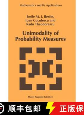 【3-4周达】Unimodality of Probability Measures [9789048147694]