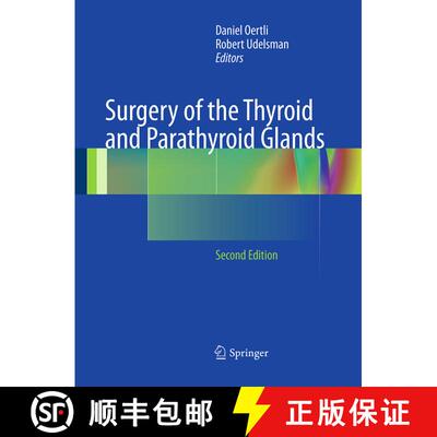 【3-4周达】Surgery of the Thyroid and Parathyroid Glands (Softcover reprint of the original 2nd ed. 2... [9783662517840]