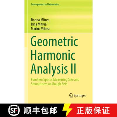 【3-4周达】Geometric Harmonic Analysis II: Function Spaces Measuring Size and Smoothness on Rough Sets [9783031137204]