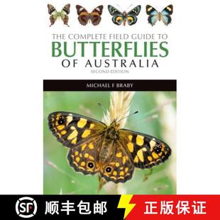 Edition Guide Australia Butterflies Field 9781486301003 预订 Second Complete