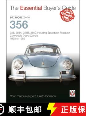 【3-4周达】Porsche 356: 356, 356a, 356b, 356c Including Speedster, Roadster, Convertible D and Carrer... [9781787112964]