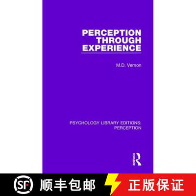 【3-4周达】精装 PERCEPTION THROUGH EXPERIENCE (PLE, [9781138203570]
