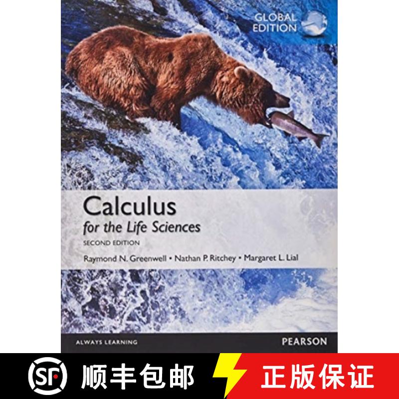 【3-4周达】Calculus for the Life Sciences, Global Edition + MyLab Math with Pearson eText [9781292249124]