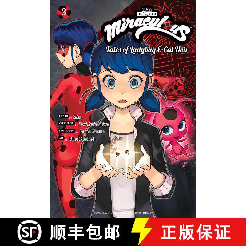 【3-4周达】Miraculous: Tales of Ladybug & Cat Noir (Manga) 3 [9781646519019]图片