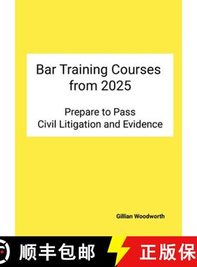 【3-4周达】Prepare to Pass Bar Training Courses from 2025 Civil Litigation and Evidence Revision [9781326739997]