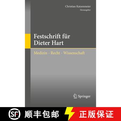 【3-4周达】精装 Festschrift für Dieter Hart : Medizin - Recht - Wissenschaft (1. Aufl. 2020) [9783662616642]