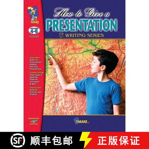 【3-4周达】How to Give a Presentation Grades 4-6 [9781550357028]