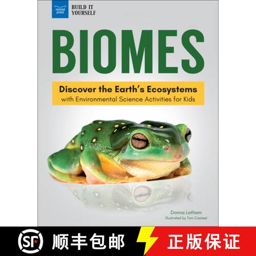 【3-4周达】Biomes: Discover the Earth's Ecosystems with Environmental Science Activities for Kids [9781619307391]