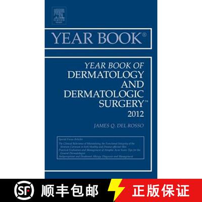 【3-4周达】精装 Year Book of Dermatology and Dermatological Surgery 2012: Volume 2012 [9780323088763]